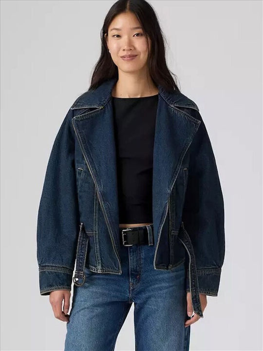 Γυναικείο Bomber Jacket Indigo