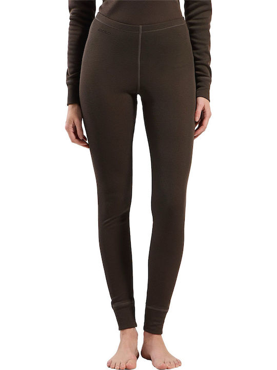 Odlo Active Warm Eco Pantaloni Isotermici Pentru Femei Maro