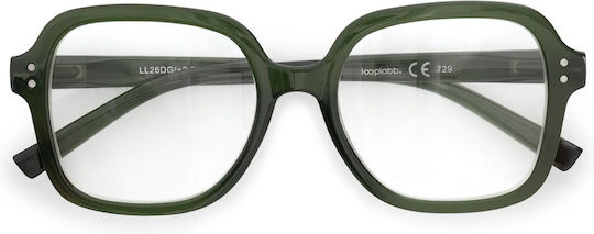 Looplabb Ochelari De Citit Pentru Femei +1.00 În Culoare Verde