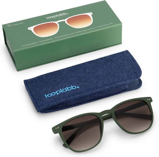 Looplabb Ochelari De Citit Pentru Bărbați +3.00 În Culoare Verde