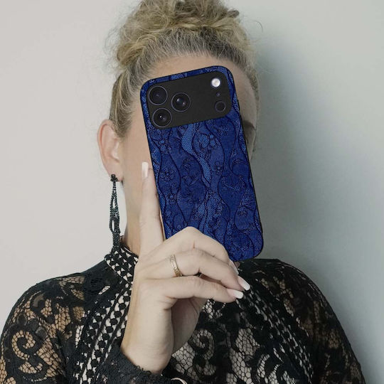 Θήκη Sonique Diva Series Apple Iphone 12 Pro Μπλε Δαντέλα
