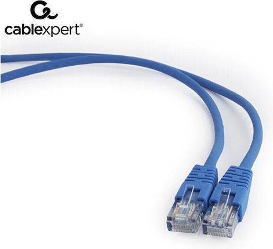 Cablexpert U/UTP Cat.5e (Gigabit) Καλώδιο Δικτύου Ethernet 0.25m Μπλε