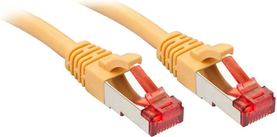 Lindy S/FTP Cat.6 Gigabit Ethernet Network Cable 1m Yellow