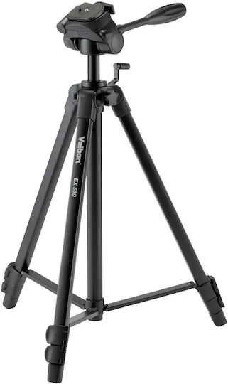Velbon Tripod EX-530 Made of Aluminum with 3-Way Head Up to 156cm