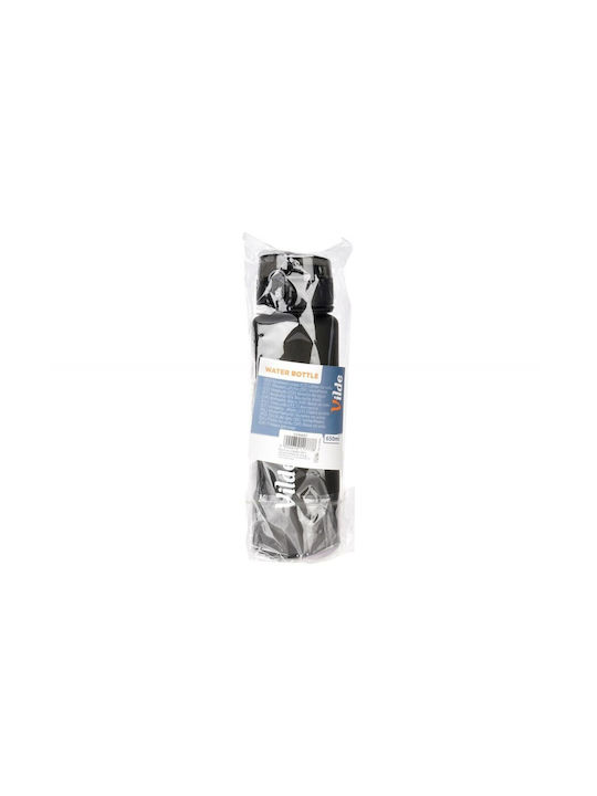Vilde Vilde Wasserflasche 650ml Schwarzes