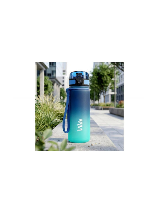 Vilde Accent Wasserflasche 500ml Blau
