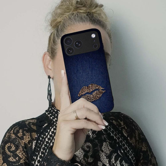 Sonique Diva Series Samsung Galaxy Z Fold 6 Denim Leopard Case