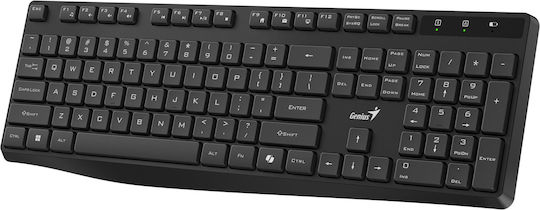 Genius 31320002400 Ασύρματο Πληκτρολόγιο Αγγλικό US