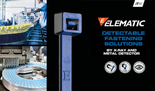 Elematic Πλαστικά Δεματικά Καλωδίων 200mmx4.8mm σε Μαύρο χρώμα (100τμχ) 5315CE