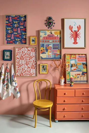 Kitsch Kitchen Πετσέτα Κουζίνας από 100% Βαμβάκι 50x70cm