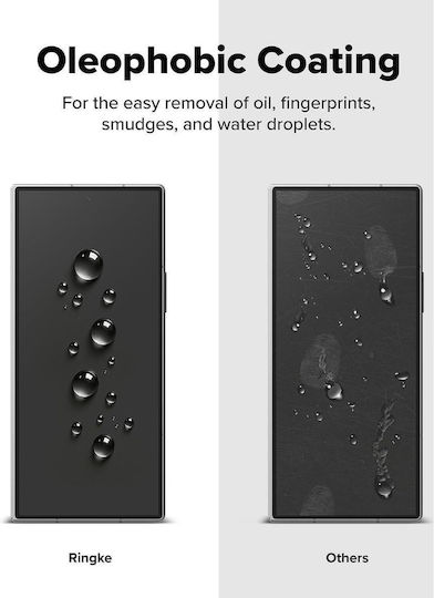 Tempered Glass Samsung Galaxy Z Fold8 Ultra Ringke Easy Slide Anti-Scratch Screen Protection Glass for Outer Screen 2 Pieces Clear 8800328819337