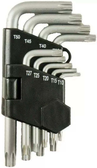 Set 9 Torx Wrenches L-Shaped
