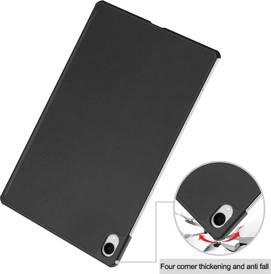 Techsuit Foldpro Samsung Galaxy Tab S12 Plus Schwarze Tablet Hülle