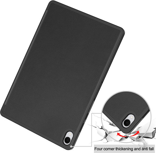 Techsuit Flex Trifold Stifthalter Samsung Galaxy Tab S12 Plus Rosa
