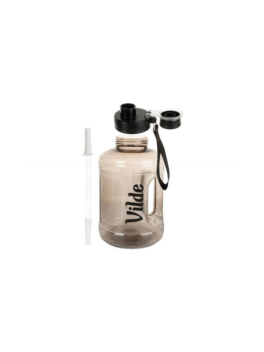 Vilde Παγούρι Πλαστικό 1600ml Μαύρο