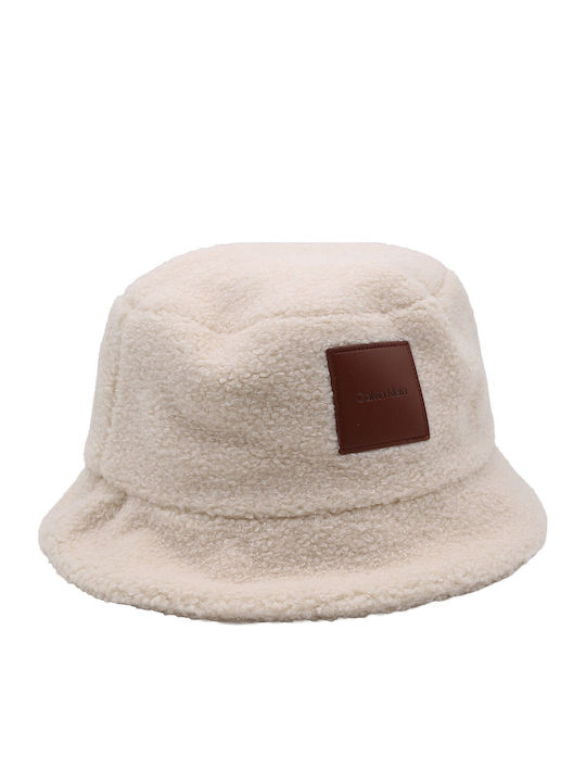 Calvin Klein Stoffartiges Herrenhut Stil Eimer Beige