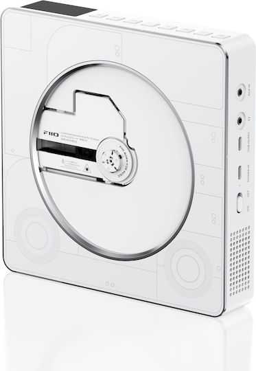 Snowsky Beatbox – Мултифункционален преносим CD високоговорител LDAC FM CD Ripping – Бял