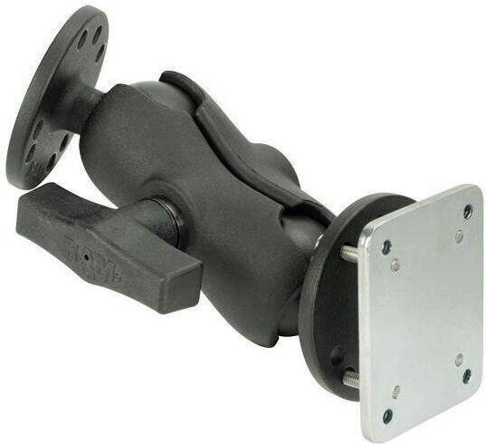 RAM Mount Ram Suport pentru telefon auto cu cârlige reglabile Gri
