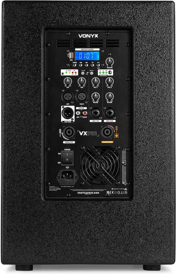 Vonyx VX922 Σετ με Αυτοενισχυόμενα Ηχείο PA 1600W με Woofer 12"
