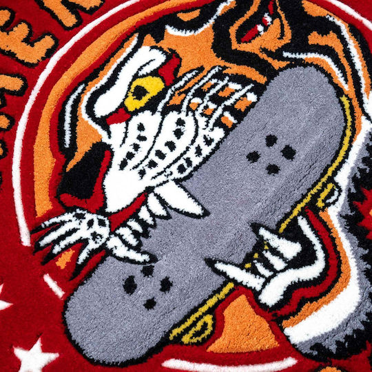 American Socks Wildcat Ø100cm Handmade Non-Slip Wildcat Rug American Socks Wildcat Ø100cm Handmade Non-Slip Wildcat Rug