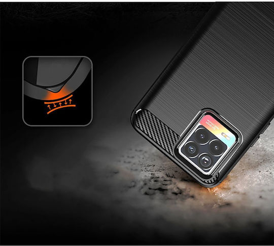 Tech-Protect Back Cover Σιλικόνης Μαύρο (Realme C21Y / C25Y)
