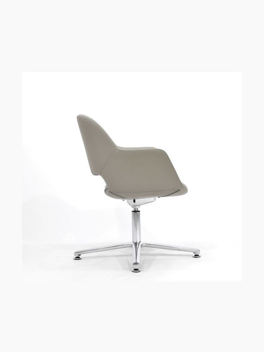 Besucherstuhl UNO-X Grau in Grau Farbe