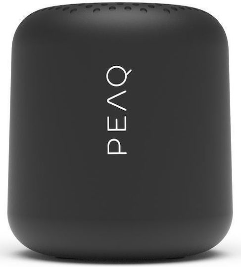 PEAQ Bluetooth Speaker 10W with Battery Life up to 5 Hours Black