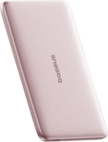 Baseus PicoGo AM41 MagSafe Power Bank 5000mAh 20W cu Port USB-C Roz