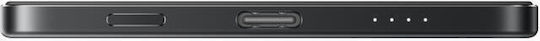 Xiaomi UltraThin MagSafe Power Bank 5000mAh 15W με Θύρα USB-C Μαύρο