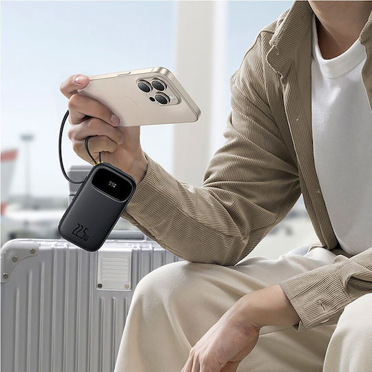 Baseus EnerFill FC31 Power Bank 20000mAh 22.5W with USB-A Port and USB-C Port Power Delivery / Quick Charge Black