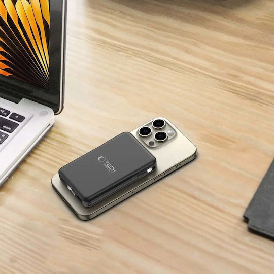 Tech-Protect PB31 Lifemag MagSafe Powerbank 10000mAh 15W Ladeleistung Schwarz