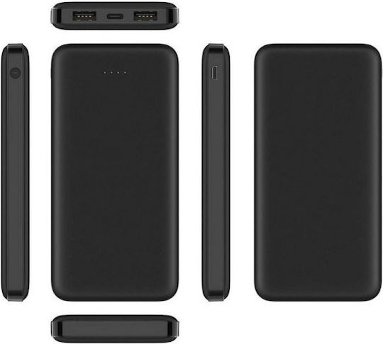 Veger VP1065 Power Bank 10000mAh cu 2 Porturi USB-A Negru