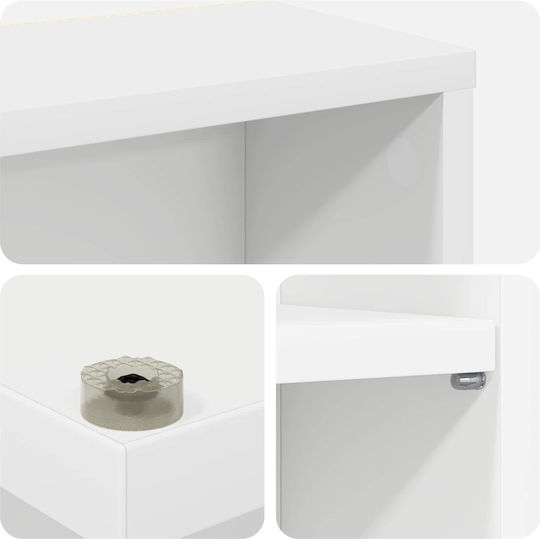 vidaXL CD Case 60x17x92cm