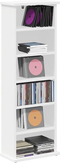vidaXL CD Case 60x17x92cm