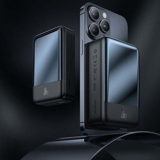 Mcdodo MC-5021 MagSafe Power Bank 20000mAh 20W Ladeleistung Schwarz