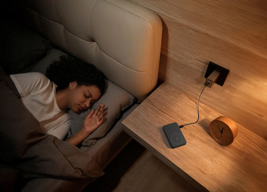 EcoFlow Schneller MagSafe Qi2 Power Bank 5000mAh 30W mit USB-C Ausgangsanschlüsse Power Delivery / Schnellladung / PPS Schwarz