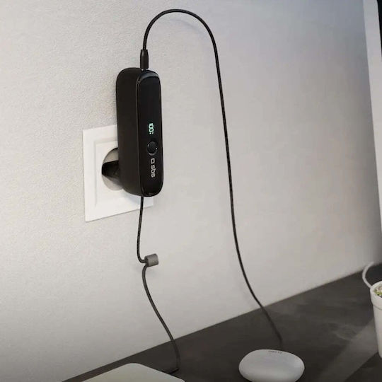 SBS Hybrid Power Bank 5000mAh 20W με Θύρα USB-C Power Delivery Μαύρο