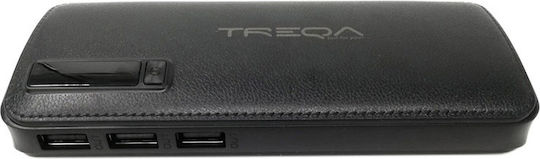 Treqa TR-901 Power Bank 12800mAh με 3 Θύρες USB-A Μαύρο