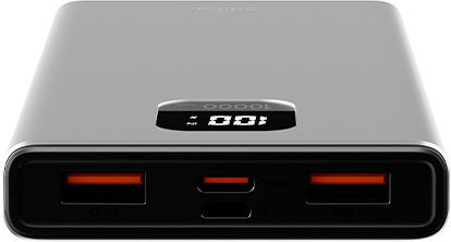 Allity APB-100 Power Bank 20000mAh 22.5W with 2 USB-A Output Ports and 2 USB-C Output Ports Grey