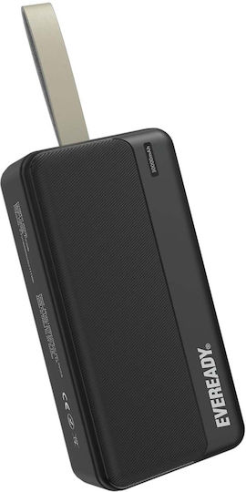 Eveready PX30B Power Bank 30000mAh with 2 USB-A Ports Black