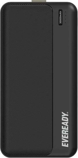 Eveready PX30B Power Bank 30000mAh with 2 USB-A Ports Black