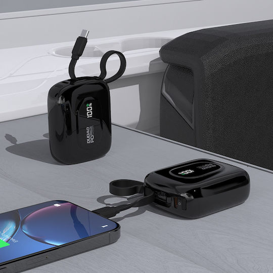 Dudao K32 Power Bank 10000mAh 22.5W Schwarz