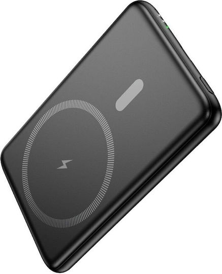 Hoco J140A Power Bank MagSafe 5000mAh 20W Power Delivery Negru