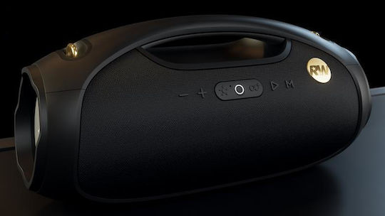 PEAQ PPA 600 Robbie Williams Edition Bluetooth Lautsprecher 60W mit Betriebszeiten bis zu 8 Stunden Schwarze