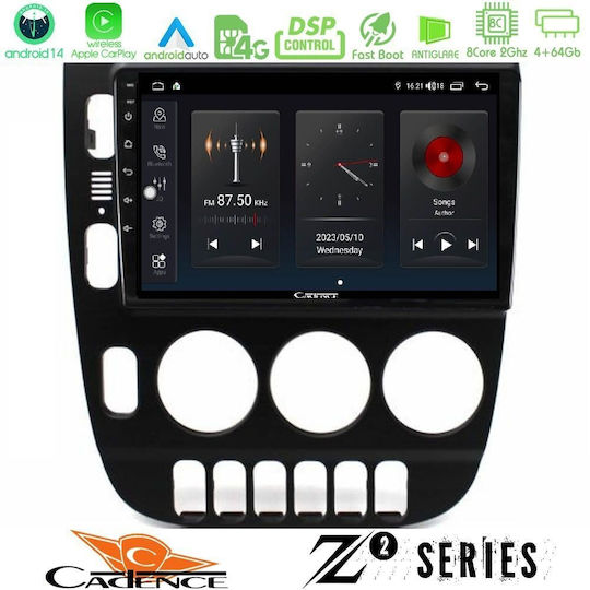 Cadence Автомобилна Аудио Система За Mercedes-Benz ML 1998-2005 С A/C (Bluetooth/USB/Wi-Fi/GPS/Apple CarPlay/Android Auto) С Touch Screen 9"