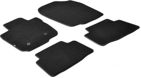 Lampa Set of Front and Rear Mats 4pcs for Toyota RAV 4 2006-2010 Black