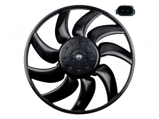 Engine Cooling Fan Audi A4 A4 Allroad A5 A6 Seat Exeo 340 Mm Without Frame 8k0959455f