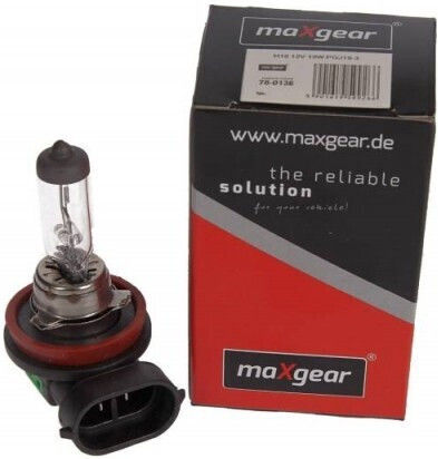 Lamp H16 12V 19W Base PGJ19-3 1 Piece Rear 12366C1