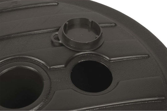 EDA Suport Umbrelă 18-32mm 13lt Rotund Gri