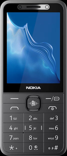 Nokia 235 4G 2nd Edition Dual SIM Κινητό με Κουμπιά Μαύρο